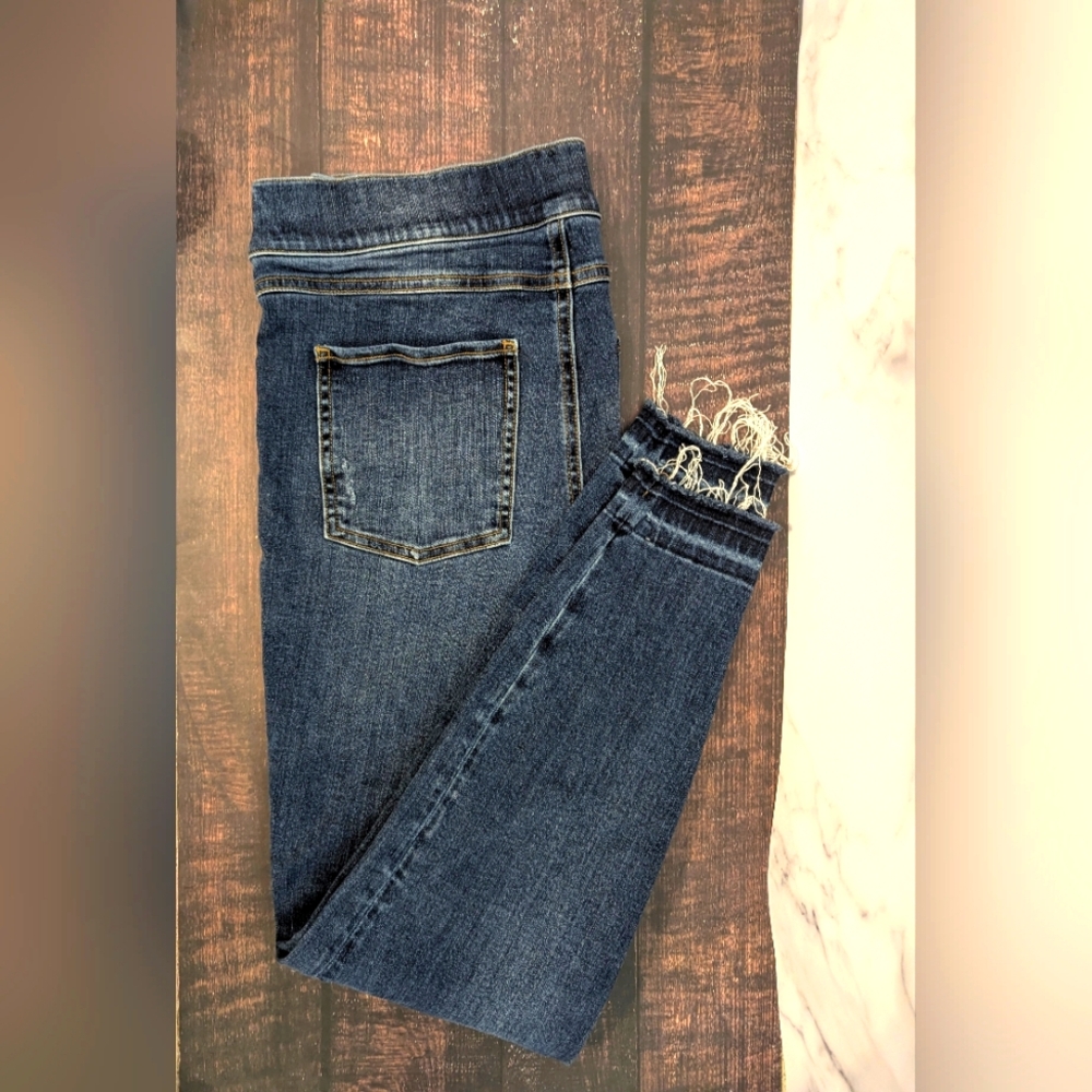 Spanx pull on high rise jeggings